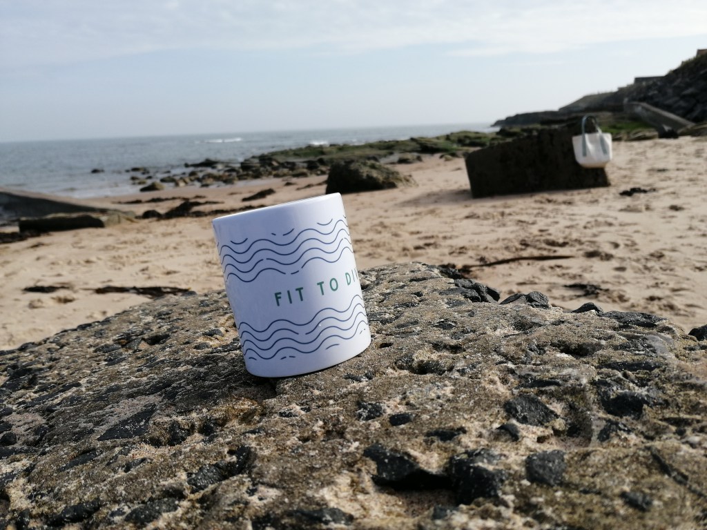 Fit To Dive mug