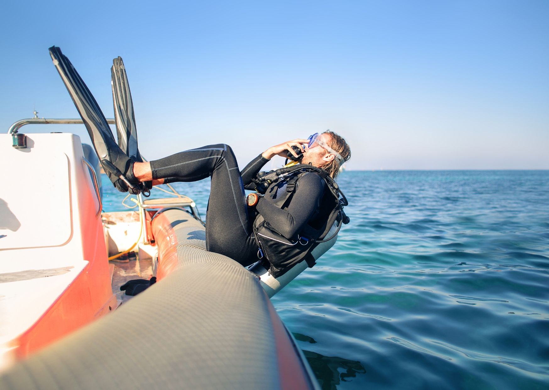 Nervous before scuba diving, what should I do?