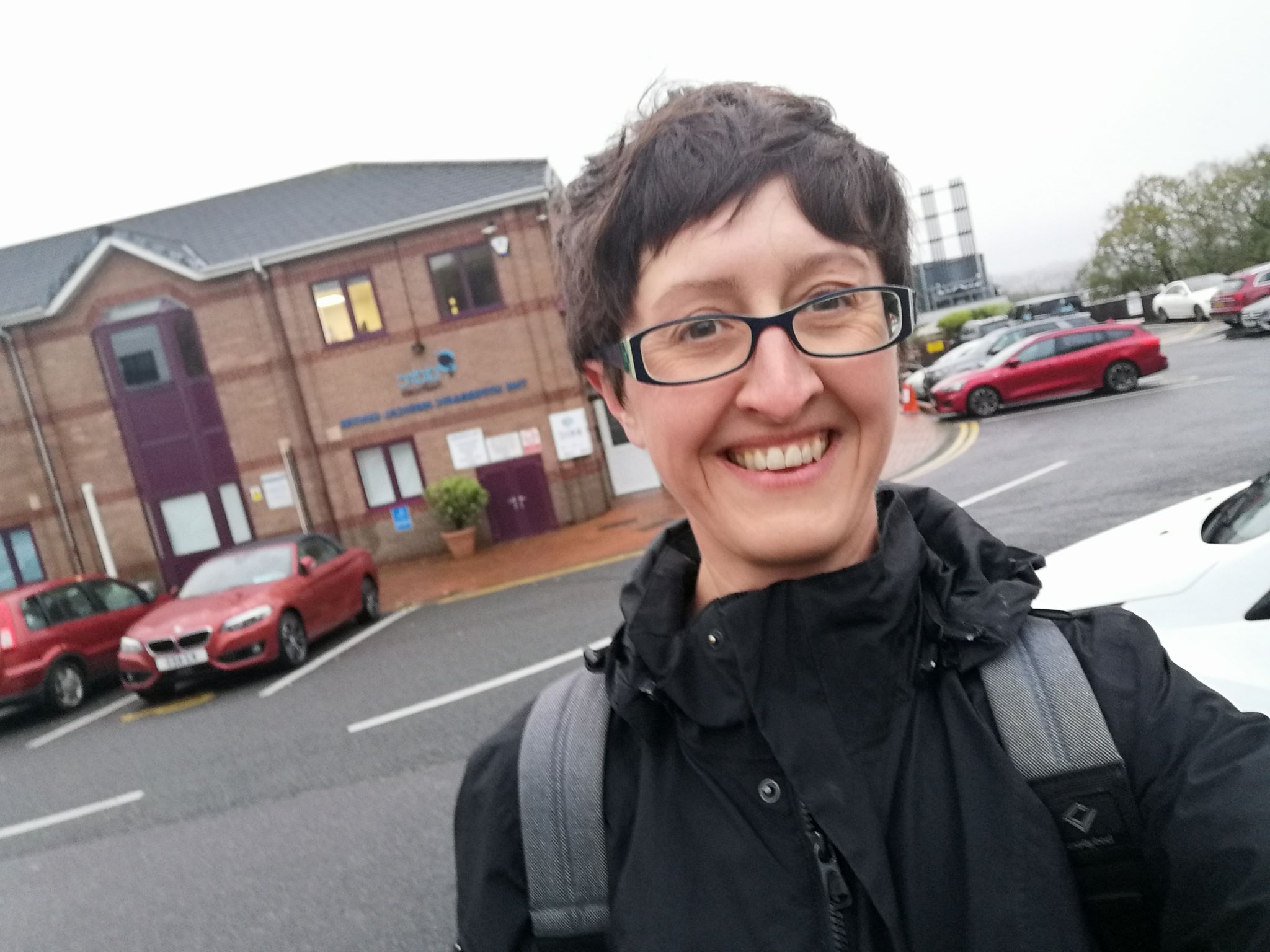 Standing outside DDRC